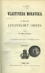 Pinkava, P. Viktor - Vlastivěda moravská. II. Místopis. Litovelský okres.