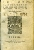 Lucianus Samosatensis - DIALOGI SELECTIORES, COELESTES, MARINI, ET INFERNI, GRAECE ET LAtine editi in vsum puctorum.