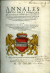 Roo, Gerhard de - ANNALES RERVM BELLI DOMIQVE AB AVSTRIACIS HABSPVRGICAE GENTIS Principibus, á Rudolpho primo, usq; ad Carolum V. gestarum ex optimis quibusque cum typo cusis tum manuscriptis authoribus, publicis item ac priuatis rerum monumentis, summo studio conquisiti, & in libros XII.