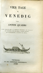 Quadri, Anton - Vier Tage in Venedig.