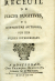 [Riviere, Henri Francois] - RECEUIL DE PIECES FUGITIVES, DE DIFFERENS AUTEURS, SUR DES SUJETS INTERRESSANS.