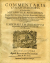 Zanardus, Michael - COMMENTARIA CVM QVAESTIONIBVS In Duodecim Libros METAPHYSICAE ARISTOTELIS, In quibus maxima claritate, breuitate, & facilitate, praecipuae non solum Metaphysicae, sed & totius Philosophiae difficultates examinantur, & resoluuntur, iuxta Angelici Doctoris sententiam. Defenditurque supradicti S. Doctoris doctrina ab antiquis, & recentioribus impugnatoribus.