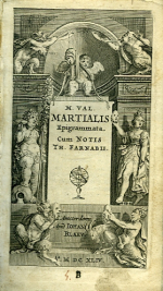 Martialis, Marcus Valerius - Epigrammata. Cum NOTIS TH. FARNABII.