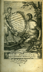 Martialis, Marcus Valerius - EPIGRAMMATA cum notis FARNABII et variorum, Gemino[que] Indice tum Rerum tum Auctorum ACCURANTE CORNELIO SCHREVELI.