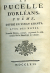 [Voltaire, Francois-Marie Arouet de] - LA PUCELLE D´ORLÉANS, POËME, DIVISÉ EN VINGT CHANTS, AVEC DES NOTES.