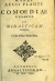 Plautus, Marcus Accius - MARCI ACCII PLAUTI COMOEDIAE VIGINTI. AD DIDACTICAM recensitae. Cum tribus Indicibus.