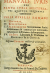 Gothofredus, I(acubus) - I. GOTHOFREDI MANVALE IVRIS SEV PARVA IVRIS MYSTERIA, VBI QVATVOR SEQVENTIA continentur. IVRIS CIVILIS ROMANI I. HISTORIA. II. BIBLIOTHECA. III. FLORILEGIVM Sententiarum Iuris, Politicarum, & communium notionum, ex Corpore Iustinianeo desumptarum. IV. Series Librorum & Titulorum in DIGESTIS & in CODICE. Septima EDITIO, auctior et accuratior.