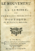 Trabaud, (Jean Francois) - LE MOUVEMENT DE LA LUMIERE OU PREMIERS PRINCIPES D ´OPTIQUE.