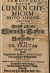 Sendivogius, Michael - SENDIVOGI NOVUM LUMEN CHYMICUM NOVO LUMINE AUCTUM Sive Zwölf geheime Chymische Taffeln und Beischrifften über die XII. TRACTAte SENDIVOGI nebenst beygehenden kurtzen COMMENTARIO und angefügter Schluß Rede ORTHELII.