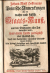 Hoffmann, Johann Adolf - Politische Anmerckungen über die wahre und falsche Staats=Kunst, worin aus den Geschichten aller Zeit bemercket wird, was einem Lande zuträglich oder schädlich sey. Nach dem Lateinischen mit vielen Vermehrungen übersetzet. Mit Königl. Polnischen und Chur=Fürstl. Sächsis. Allergnädigsten PRIVILEGIO.