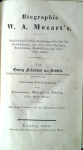 Nissen, Georg Nikolaus von - Biographie W. A. Mozart´s. Nach Originalbriefen, Sammlungen alles über ihn Geschrieben, mit vielen neuen Beylagen, Steindrücken, Musikblättern und einem Fac-simile. 