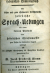 Klemm, Jacob Friedrich - Hebräisches Elementarbuch oder leichte und zum Schwerern fortschreitende hebräische Sprach-Uebungen mit einem kleinen Versuche einer hebräischen Chrestomathie zum Besten der studirenden Jugend vefertiget und mit gnädigster Genehmigung des Herzoglichen Constistorii herausgegeben von M. ... Special=Superintendenten in Nürtingen.