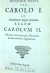 (Salmasius, Claudius) - DEFENSIO REGIA PRO CAROLO I. AD Serenißimum Magna Britanniae REGEM CAROLUM II. Filium natu majorem, Heredem & Successorem legitimum.