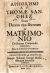 Sanchez, Thomas - APHORISMI R. P. THOMAE SANCHEZ Totam Decem ejus librorum De MATRIMONIO Doctrinam Compendio continentes.