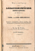 Winkler Josef M. Dr. - Darstellung der Luhatschowitzer Mineralquellen in Mähren, als Trink- und Bade-Heilanstalt, in historischer, topographischer, physisch-chemischer, pharmakodynamischer, therapeutischer und diätetischer Hinsicht.