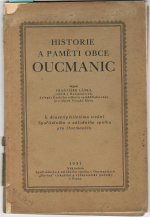 Láska František - Historie a paměti obce Oucmanic.