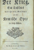 Goldoni, Carlo - Der Krieg. Ein Lustspiel des Herrn Goldoni als eine Komische Oper in drey Akten.