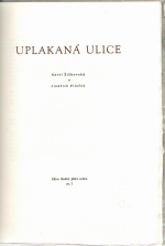 Žižkovský, Karel - Uplakaná ulice.