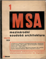  - MSA. Mezinárodní soudobá architektura. Sborník 1.