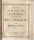  - Liste der im Jahre 1802. zu Teplitz ankommenden Kur = und Badegäste, und der Wohnungen derselben.