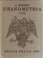 Bayer, Johann - J. Baierii Uranometria 1603.