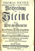 Nicols, Thomas - Beschreibung der Steine sowol Edel als Gemeine Darinnen derer Gestalt, Kräffte, Tugenden, Medicin/ Eigenschfften, Preisz und Werth auf das Deutlichste gezeiget wird Samt beygesetzen Warnungen sich für derer Verfälschung wohl zu hüten wegen seiner Fürtrefflichkeit aus dem Engelischen ins Teutsche übersetzet durch Johann Langen.