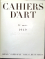  - Cahiers d´art. 24 année, No. 1.