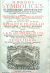 Picinelli, Philippo - MUNDUS SYMBOLICUS, IN EMBLEMATUM UNIVERSITATE FORMATUS, EXPLICATUS, ET TAM SACRIS, quam profanis Eruditionibus ac Sentensis illustratus: Subministrans ORATORIBUS, PRAEDICATORIBUS, ACADEMICIS, POETIS, &c. INNUMERA CONCEPTUUM ARGUMENTA, Idiomate Italico coscriptus A REVERENDISSIMO DOMINO, D. PHILIPPO PICINELLO MEDIOLANENSI; CANONICO REGULARI Lateraten, Abbate, Theologo, Lectore, Praedicatore privilegiato; Nunc vero Justo Volumine auctus, et in Latinum traductus A R. D. AUGUSTINO ERATH, IMPERIALIS COLLEGII AD B. V. IN WETTENHAUSEN, Ord. S. Augustini Canonico Regulari, SS. Theologiae Doctore ac Professore, Proto-Notario Apostolico ac Sub-Diacono. Tomus I. + II.