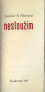 Neumann, Stanislav Kostka - Nesloužím.