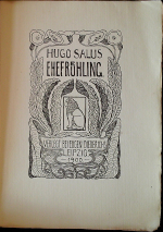 Salus, Hugo - Ehefrühling.