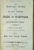 Dedekind, Gustav Ernst Wilhelm - Dokimion oder Praktischer Versuch über ein reales Verhältniß der Geister der Verstorben zu den hinterbliebenen Ihrigen. Erster und zweiter Theil.