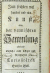 [Crailsheim, Albrecht Ernst Friedrich von] - Zum sechsten mal hundert und eine Kunst, oder der vermischten Sammlung allerhand nützlich = auch lustiger und scherzhaster Curiositäten.  Sechster (6) bis  zehnter (10) Theil. (von 10)