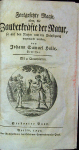 Halle, Johann Samuel - Fortgesetzte Magie, oder die Zauberkräfte der Natur, so auf den Nutzten und die Belustigung angewande worden, von ... 7. Band (von 12)