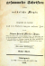 Poppe, Johann Heinrich Moritz von - Neuer Wunder=Schauplatz der Künste und interessanten Erscheinungen im Gebiete der Magie, Alchymie, Chemie, Physik, Geheimnisse und Kräfte der Natur, Magnetismus, Sympathie und verwandte Wissenschften. Nach den Aufchlëssen der bekanntesten Forscher von Theophrastus Paracelcus an bis auf die neueste Zeit. Erster + Zweiter Theil (von 4).