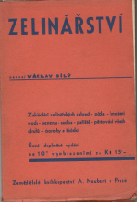 Bílý, Václav - Zelinářství. 