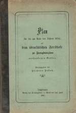 Pollak, Hermann - Plan für die am Ende des Jahres 5651 auf dem israelitischen Friedhofe zu Jungbunzlau vorhandenen Gräber.