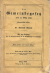 Stamm, Fernand Dr. - Das Gemeindegesetz vom 17.  März 1849. Mit dem Anhange über die Geschäftsordnung für die Verhandlungen der Ausschüsse.