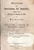 Streinz, Wenzel M. - Anleitung zur Untersuchung der Apotheken, vorzüglich aber zur Prüfung der Aechtheit und Güte der Arzneien. Ein Handbuch für Sanitäts = und Polizeibeamte, Aerzte, Wunderärzte und Apotheker, wie nicht minder für Materialwaarenhändler und Droguisten.