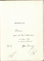 Breska, Alfons - Novalis.