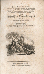 Hartig, Franz Graf von [Paula de] - Kurze historische Betrachtungen über die Aufnahme und den Verfall der Feldwirthschaft bey verschiedenen Völkern.