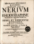 Lochner, Michael Frederic - MICHAELIS FREDERICI LOCHNERI, ARCHIATR. CAESAR. NERIVM Sive RHODODAPHNE VETERVM et RECENTIORVM, qua NEREI ET NEREIDVM MYTHOLOLOGIA AMYCI LAVRUS, Saccharum Al-haschar, et Ventus ac Planta Badsamur alique explicantur, ac divesrsis Sacrae Scripturae locis lux affunditur. Aecedit DAFNE CONSTANTINIANA.