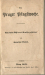 Cocles, Horatius (= Karl Christian Ernst Graf von Bentzel-Sternau) - Die Prager Pfingstwoche. Nach bestem Wissen und Gewissen geschrieben.