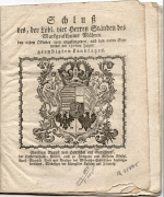 Hentschel auf Gutschdorf, Christian August von - Schluß Des, der Löbl. vier Herren Ständen des Markgrafthums Mähren den 28ten Oktober 1805. angefangenen, und den 20ten September des 1806ten Jahres geendigten Landtages.