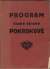  - Program České strany pokrokové. Schválen třetím valným sjezdem strany, konaným v Praze 6. a 7. ledna 1912.