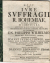 Ludewig, Johann Peter von - Q.D.B.V. DE IVRE SVFFRAGII R. BOHEMIAE, NOVISSIME INSTAVRATI IN COMITIIS S.R.I. RECTORE MAGNIFICENTISSIMO. SERENISSIMO REGIAE DOMVS PRINCIPE AC DOMINO DN. PHILIPPO WILHELMO, PRINCIPE POR VSSIAE, CETERA, MODERATORE CONFLICTVS IOANNE PETRO LVDEWIG, ICTO, PORVSS. REGIS IN HEROICO IUDICO, EOQVE SVPREMO ADSESSORE; CONSILIARIO; IVRIVM ET HISTOR. PROF. ORDIN. ATQVE TABVLARII MAGDEBVRG. ARCHIOTA, SCRIPSIT DISSERVITQVE IOANNES LEONARDVS Oheimb, VRATISLAVIENSIS. H.L.V.S. IPSIS IDIBVS MAII CIC IC CCIX.