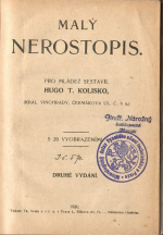 Kolisko, Hugo T. - Malý nerostopis.