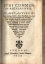 Decius, Philippus - DE REGVLIS IVRIS. CVM ADDITIONIBVS D. HIERONYMI CVCHALON Hispani. Et cum recente et perutili Auctario, et Annotationibus analyticis CAROLI MOLINAEI Censoris Iurisconsulti Parisiensis, ac in amplissimo Parisiorum Senatu Aduocati, Theoriae praxisque Iuris consultissimi, in gratiam et vtilitatem Iuris candidatorum, totiusque Togati ordinis. LOCA ETIAM AMPLIVS MILLE. QUAE partim mutila, partim etiam indigesta erant, hac postrema editione restituta sunt. Cum INDICE multo,  cum antea locupletiore.