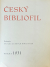  - Český bibliofil. III. ročník. Prémie Spolku českých bibliofilů na rok 1931.