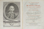 Garsault, F(rancois) A. de - LE NOUVEAU PARFAIT MARÉCHAL, OU LA CONNOISSANCE GENEREALE ET UNIVERSELLE DU CHEVAL, DIVISE´EN SEPT TRAITE´S. 1°. De sa Construction. 2°. Du Haras. 3°. De L´Ecuyer & du Harnois. 4°. Du Medecin, ou Traite des Maladies des Chevaux. 5°. Du Chirurgien & des Opérations. 6°. Du Maréchal ferrant. 7°. De L´Apoticaire, ou des Remedes. AVEC UN DICTIONNAIRE DES TERMES DE CAVALERIE. Le tout enrichi de cinquante Figures en Taille - douce.