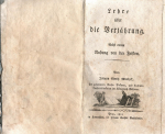 Mračzek, Johann Moritz - Lehre über die Verjährung. Nebst einem Anhang von den Fristen.